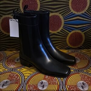 H&M Black Combat & Moto Boots